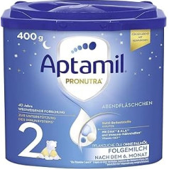 Aptamil Evening Bottle Follow-on Milk After 6th Month Baby Milk Powder (1 x 400g)