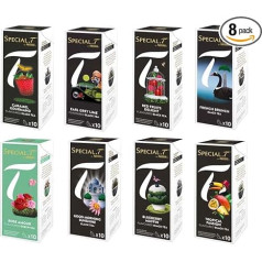 Original Special T - Creations Collection - 80 Capsules / 8 Varieties for Nestlé Tea Machines - Order Here - Mixed Assortment / Mix
