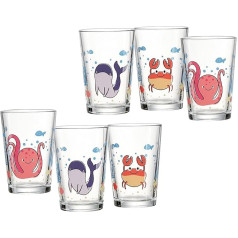 Ritzenhoff & Breker Children's Drinking Glasses Set of 6 Underwater World
