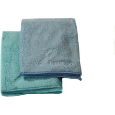 Tupperware FaserPro Dust-free Light Blue + Mint Cleaning Cloth Made from Recycled Material