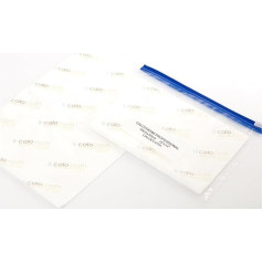 2 x Calotherm MF1914 Calocloth Pro Microfibre Optical Lens Cleaning Cloth, White, Large, 19
