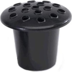 FSUK Pack of 5 - Grave Vase, Graveyard Stake Inserts, Black