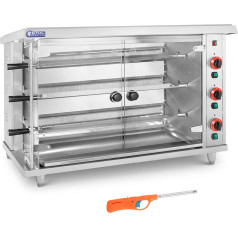 Gāzes cepeškrāsnis 15 cāļiem 3 iesmi propāna-butāna 15 kW