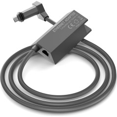 Starlink Ethernet Adapter for Starlink Satellite Internet V2, Starlink Ethernet Adapter Gen 2 with RJ45 Network Cable Port, RJ45 Gigabit Ethernet Starlink V2 Adapter for Starlink Actated Gen 2