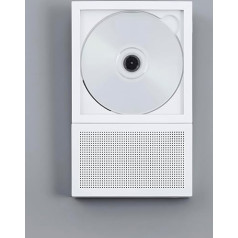 Bluetooth CD Player Instant Disk Audio CP2 (White) 225mm x 140mm x 27mm