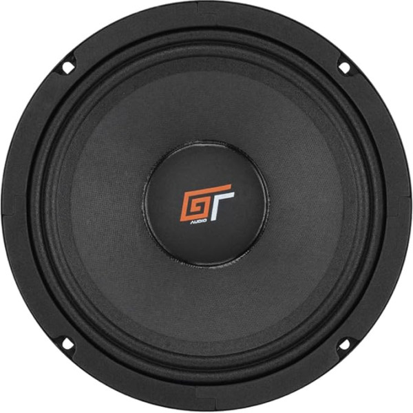 Kit Set for Bass Face GT Audio GT-MR8/4 1 Midrange Midrange Woofer 20 cm 200 mm 8 Inch Diameter 100 Watt RMS 200 Watt Max Impedance 4 Ohm Car Doors 1 Piece