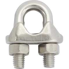 Viso AFA10053 SCI602NS Cable Ties, Stainless Steel, Diameter 6 mm, Pack of 2, Grey, 0
