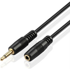 TNP 3.5mm Mono Extension (15FT) - 12V Trigger, IR Infrared Sensor Receiver Extension Extender, 3.5mm 1/8