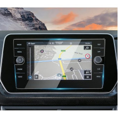 YEE PIN Compatible with T-Cross t Cross 2019-2024 Screen Protector Navigation Protective Film GPS Navigation Film T Cross Hardened Protection Scratch Resistant 9H (8 Inches)