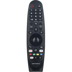 AKB75855501 MR20GA Remote Control Replaces LG Magic TV 65UN85006LA 75UN85006LA 50UN81006LB OLED55CXPUA 49NANO80UNA 55NANO80UNA 65NANO996NA 75UN6970PUD 43 NNANO7996NE 49UM7400PLB 55UM7400PLB