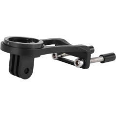 Expansi Bracket 11×5×3 Bicycle Computer Stem Extension Bracket Aluminium Alloy Extend Base Light Clamp CNC Black