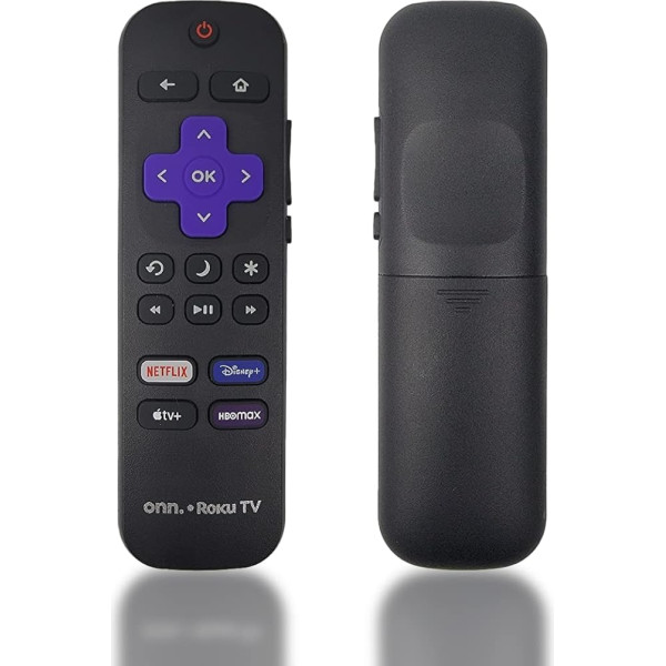 Ceybo Onn Roku TV Remote Control 3226001223 Includes Netflix, Disney+, Apple TV and HBOMax Shortcuts 100012585 100012589 100012584 100097811