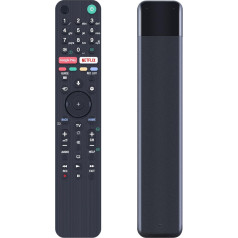 Replacement Sony RMF-TX500E Voice Remote Control for Sony 4K HD OLED TV KE-65XH9096 KD-75XG8505 KD-75XG8588 KD-75XG8596 KD-75XG8599 KD-75XG8796 KD-75XG95 000E 5 KD-8 5XG8596