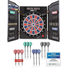 Electronic Dartboard Dartona CB - 40 Cabinett- target Tournament 27 with games and more than 150 variations.