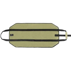 AYWTIUN Tragetasche for Brennholz, Canvas-Brennholzträger, Tragetasche for Brennholz, Canvas-Brennholzträger for Camping & Grill, Holzofen für Camping(Green)