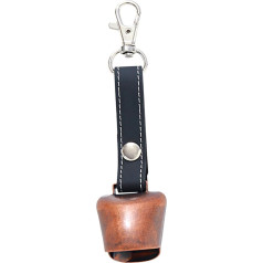 Bärenglocke aus Leder, Bärenglocke, Kletterausrüstung zur Selbstverteidigung | Lufthupe zum Abschrecken von Bären, Bärenschutzprodukte, Wanderglocke mit hängender Schnalle für l