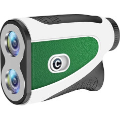 PTHTECHUS Golf Rangefinder with Tilt Function - 1200 Yards Laser Rangefinder with Magnetic Strip, 7x Magnification, Flagstick Vibration, Rechargeable, IP54 Waterproof