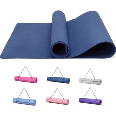 Good Nite Gymnastics Mat, Yoga Mat, Fitness Mat, Non-Slip Training Mat, Sports Gym Mats, Pilates Mat, Floor Gym Mat with Carrying Strap, 183 x 61 x 0.6 cm