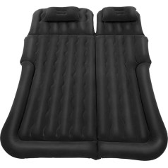MINRS Car Mattress 120 x 170 cm Air Mattress Self-Inflating with Air Pump and Cushion Waterproof Portable Inflatable Mattress for Travel Camping Outdoor Activities Black