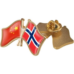 Broschennadeln Mit Kreuzflagge Von China Und Der Insel Buwei – Emblem-Brosche Mit Retro-Flaggendruck, Patriotische Anstecknadel Für Kleidung, Taschen, Hemden, Reise-Neuheiten