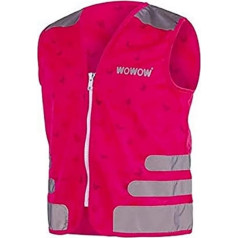 Wowow Nutty Unisex Safety Vest, Pink, S