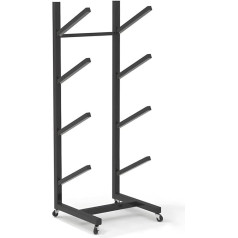 Metallständer für Skateboards und Skier, platzsparender Organizer für Sportgeräte