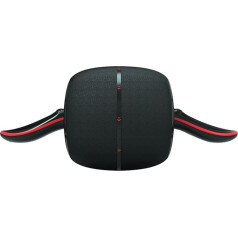 Ab Roller Wheel, Abs Wheel Core Trainer, Quiet Shock-Absorbing Design, Anti-Slip Handles, Ideal for Home Gym Strength Training, 17.2x7.48 Inches, Black Color, 1 Piece