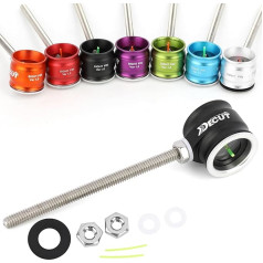 Archery Visor Recurve Bow Visor Single Pin Sight Fibre Optical Target Visor Bow Visor Hunting Visor for Recurve Bow Hunting Accessories Right or Left Hand