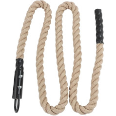 DriKou Kletter-Fitnessseil, 38 mm, Armkrafttraining, Übungsseilausrüstung für Fitnessstudio, Fitness, Klettern, 300 cm