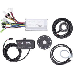 Keenso Electric Bike Conversion Kit, 36V 48V 15A Bicycle Motor Control Electric Bike Speed Control Kit with S810 Panel for 250W 350W Motor Accessories for E-Bike Conversion