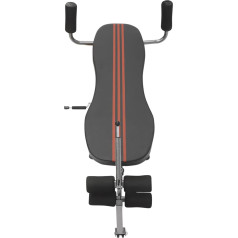 Back Stretch Traction Inversion Table/Mobile Back Stretcher for Home Fitness, Lumbar Pain and Spinal Decompression with Maximum Load Capacity of 150 kg
