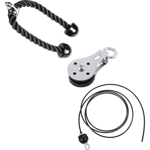 TOYANDONA 1satz Fitness Kabelzug Maschine Mit Seil Und Kabel Zubehör Für Effektives Krafttraining Langlebig Und Komfortabel Für Fitness-enthusiasten