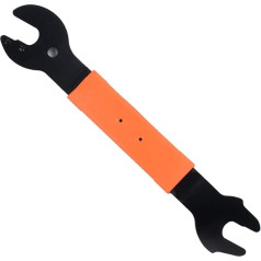 Pedal Wrench Double Sided Bicycle Pedal Removal 15/16/17mm Bicycle Wrench Mechanic Repair Tool Multifunction Tools Long Handle Bicycle Crank Set for Bicycle Maintenance and