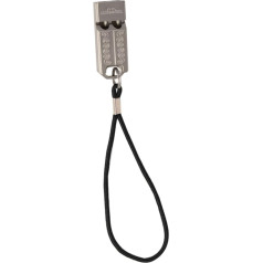 Operitacx Titanlegierung Notfallpfeife Tragbar mit Handgelenkband für Outdoor Sportarten Wandern Camping Klettern für und Hilferufe