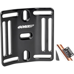 GORIX Bicycle Fork Multi-Purpose Cage, Universal Holder, Bottle Holder, Large Bike Bag (G.Eureka)