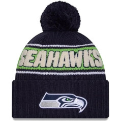 New Era Sideline 2024 Beanie American Football Bobble Pompom Winter Hat Team Logo NFL