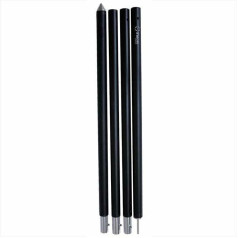 S'more Tent Poles, Tarp Poles, Adjustable Aluminum Poles, Portable and Lightweight for Tent Flying, Awnings, Tarpaulins, Shelters, Hammock (One Piece)