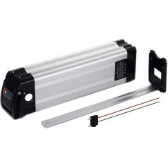 E-Bike Battery 36V 48V 10AH 15AH 18AH 20AH, Foldable Electric Bicycle 36V 48V Li-Ion Battery Built-in BMS Waterproof PVC Battery for 200W 500W 800W Motor