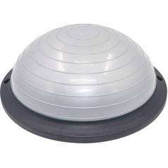 Balance Ball Trainer，Balance Ball Mit Pedal Pumpe - Balance Trainer Mit Zugbändern - Für Yoga Gymnastik,Grey-1