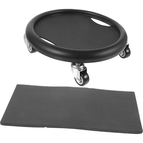 Toddmomy 1 Set Fitness Sliding Plate Gym Waist Trainer for Women Training Equipment Cushion Abdominal Training Roller Exercise for Waist Woman Kneecap Abdominal Training Board