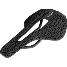 Samassi 3D Printed Saddle - Ultralight Full Carbon Bicycle Seat for Road Bike, MTB and Gravel Bikes, Breathable Bicycle Saddle for Men and Women - Comfort Designed for Cycling Enthusiasts