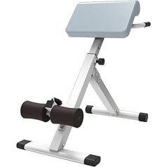 Folding Hyperextension Bench, Heavy Duty Roman Chair for Back and Abdominal Workout, Supports 150kg, Perfect for Home Gym