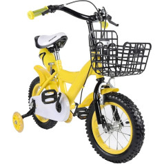 NeNchengLi 12 Inch Small Children's Bicycle for Girls/Boys Children's Bicycle with Auxiliary Wheel