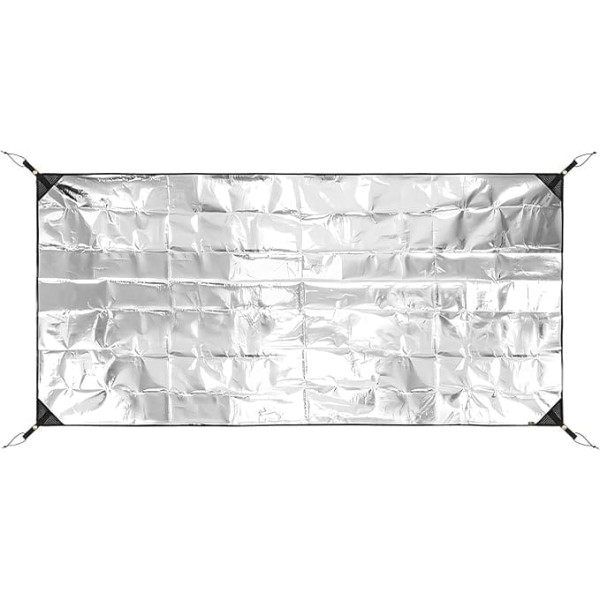 Camping Sleeping Mat, Foam Mats, Sleeping Mat, Double-Sided Waterproof Insulation Mat, Insulated Blanket, Foldable Tent Mat, Floor Mat, Thermal Mat, Made of Aluminium Foil, Silver, 70 x 200 cm