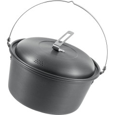 Camping Töpfe Aluminiumlegierung Camp Kochgeschirr Multifunktion Camping Kochgeschirr Leichte Picknicks Suppentöpfe Outdoor Suppe Barbecue