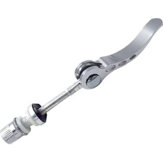 NSNYDNZ Bicycle Seat Post Clamp 1 Piece Mountain Bike Seat Tube Clamp Screw Quick Release Lever Bike Seat Tube Clip Universal (Silver)