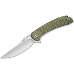 CIVIVI Unisex - Adult Dogma Green Pocket Knife, Green, 8.8