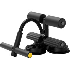 Sit-Up Bar for Floor Exercises, Abdominal Training Device with Resistance Bands, Heavy Duty Home Training Device with High Weight Capacity for Abdominal Exercises