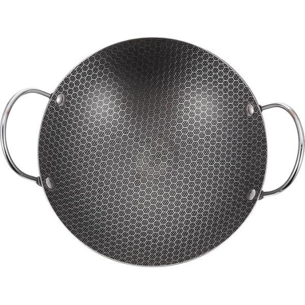 CONGARTENO 1 Stück Ramen Topf mit Doppelohren Antihaft Küchenstockpot für Familien Hotels und Camping Ergonomischer Griff Rostfrei Leicht zu Reinigen