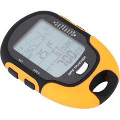 TYCIONG Handheld GPS Hikg 16×11×4 Sunroad GPS Navigation Receiver Handheld USB Rechargeable Digital Altimeter Barometer Altimeter Hikg